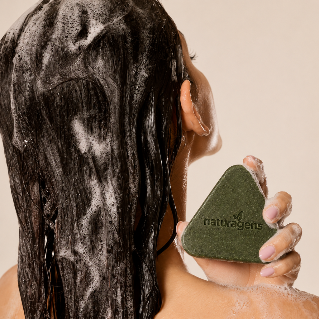Usma Grass Strengthening Shampoo Bar